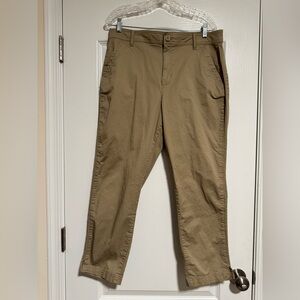 Eddie Bauer Khaki Chino Pant - Size 14